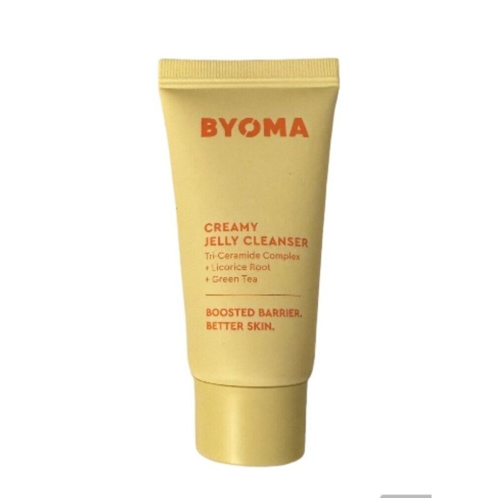 Byoma Creamy Jelly Cleanser Tri-Ceramide Complex Brightens 30 Ml 1.01 Oz New